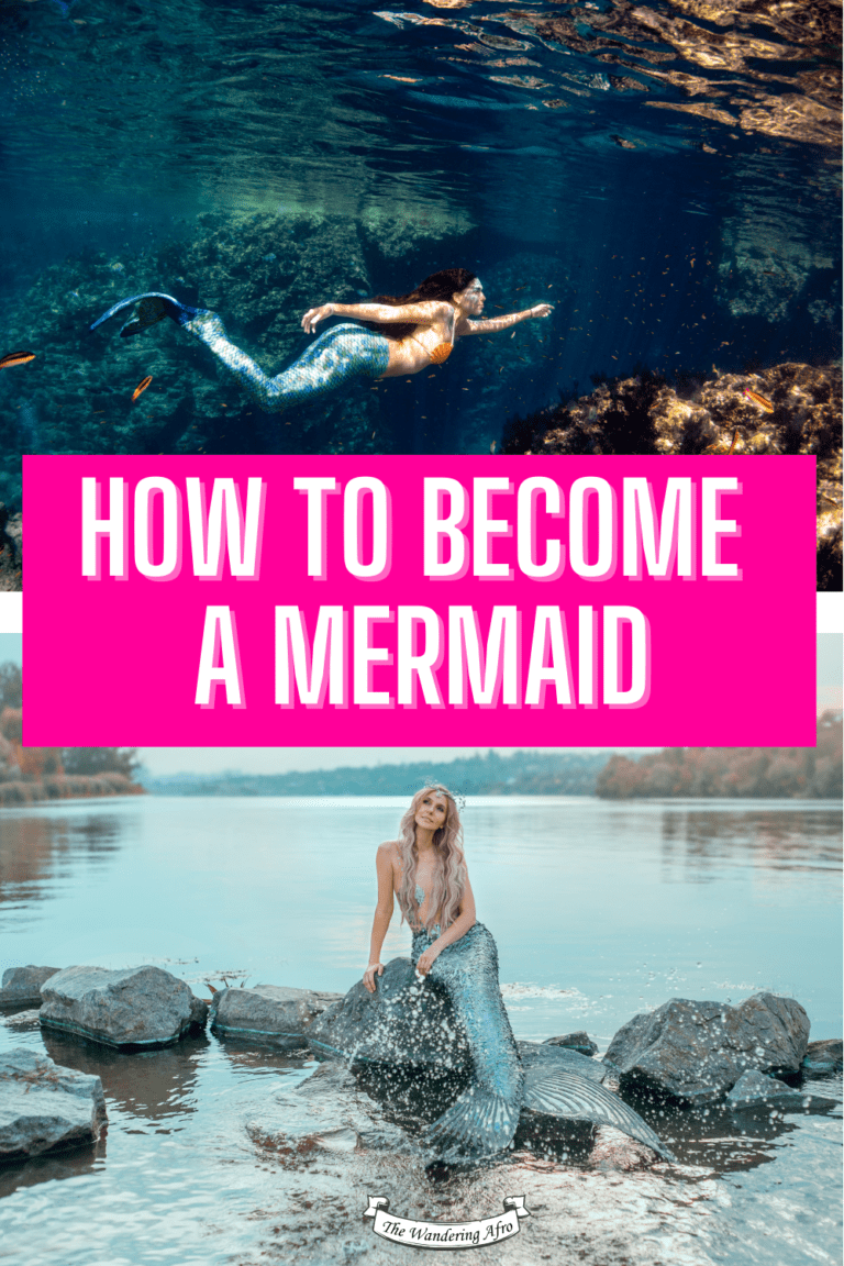 How to Become a Mermaid - The Wandering Afro:Travel Blogger