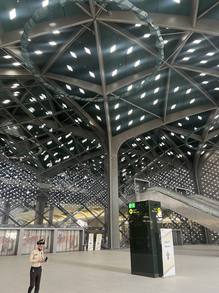 beautiful train station in Saudi Arabia