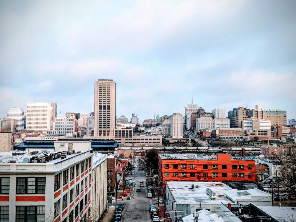 city view of Richmond Virginia