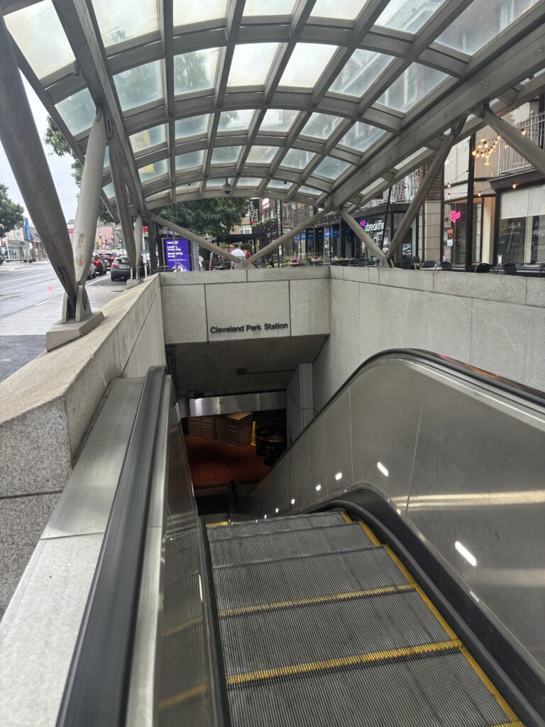 a DC Metro entrance