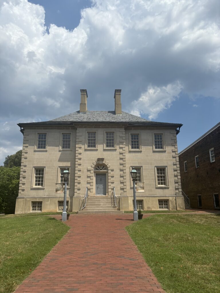 Carlyle House Historic Park, a 3 story historical building