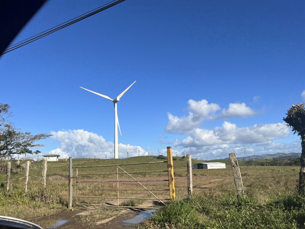 windmills in Costa Rica 