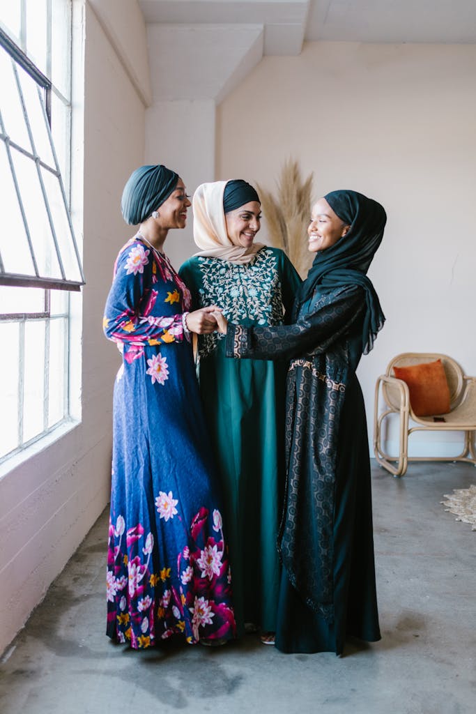 Women In Their Traditional Clothing