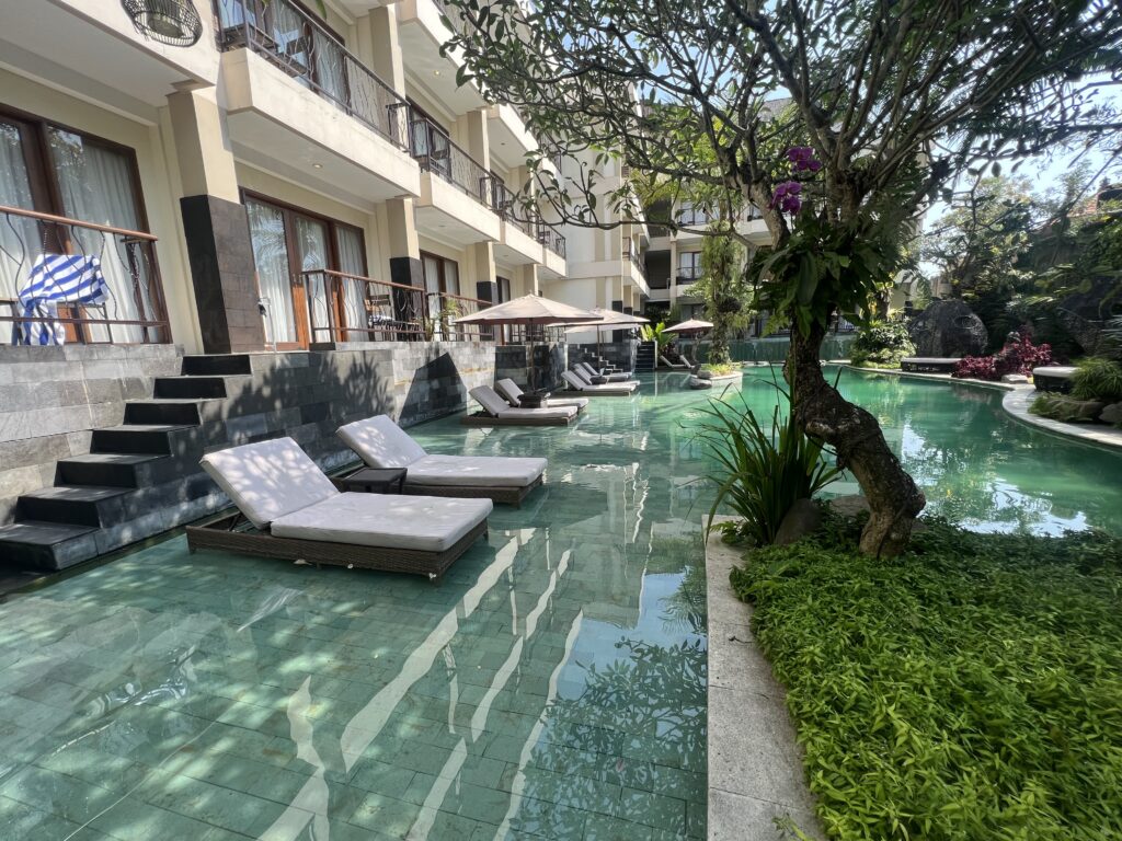 pool at Anumana Hotel